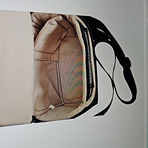 Vintage Optex Camera Bag, Adjustable Shoulder Strap, Black & Gray - Picture 5 of 10